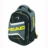 Head Elite Backpack Bag (Black/Gray/Yellow)