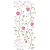 RoomMates - Wandsticker Little Princess Messlatte 101 x 68,5 cm
