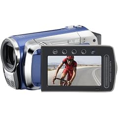 JVC GZ-MS120 AEU SD-Camcorder (SD/SDHC-Card, 35-fach opt. Zoom, 6,9 cm (2,7 Zoll) Display) topas-blau