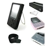 Toshiba Gigabeat Silicone Case Premium Package with Belt Clip, Stand, Armband, Silicon Skin for S30 MES30VW