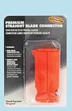 Straight blade connector. Impact and chemical resistant nylon body.