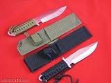 PAIR of full tang knives knife for hunting camping