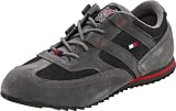 Tommy Hilfiger Men’s Osborn Sneaker,Grey/Black,11 M US