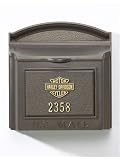 Harley® Wall Mailbox - Bronze/Gold