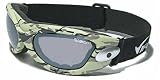 Sporting Goods : Moss Camo Ski Goggles with Care Kit Double Lens for Snow Boarding & Skiing J9M