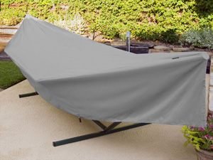 Hammock Covers : 188 x 60 x 20 Grey Solution-Dyed Polyester