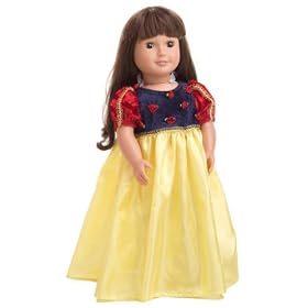 Little Adventures Deluxe Snow White Doll Costume by Little Adventures