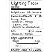 Philips  433227  10.5 watts LED Bulb, Slim Style Dimmable, 4-pack