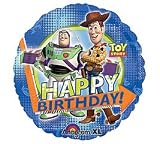 Happy Birthday Buzz & Woody Toy Story 18 Mylar Balloon