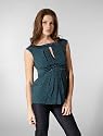 Nanette Lepore A Place In The Sun Top in Teal
