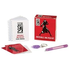 Invisible Ink Pen Kit (International Spy Museum Series)