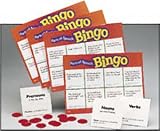 Parts Of Speech Bingo