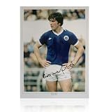 Bob Latchford signed Everton Photo - Everton Legend