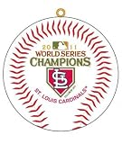 St Saint Louis Cardinals 2011 World Series Champs Champions Replica Baseball Christmas Ornament