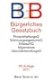 Burgerliches Gesetzbuch: Mit Einfuhrungsgesetz, Beurkundungsgesetz, AGB-Gesetz, Verbraucherkreditgesetz, Gesetz uber den Widerruf von ... (Beck-Texte im dtv) (German Edition)