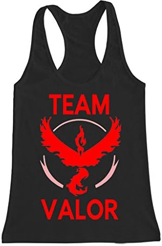 Tank Top shirt Unisex men women Team Valor Team Instinct Team MysticRED-S