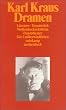 Schriften in den suhrkamp taschenb�chern: Band 11: Dramen. Literatur/Traumst�ck/Wolkenkuckucksheim/Traumtheater/Die Un�berwindlichen: ABT I / BD 11 (suhrkamp taschenbuch)
