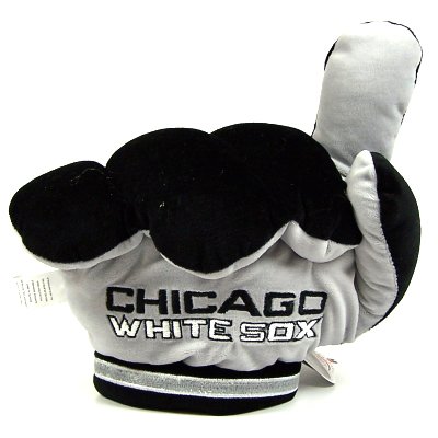 Buy CHICAGO WHITE SOX OFFICIAL MLB #1 PLUSH FAN HAND by Forever Collectibles