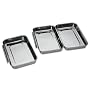 chg 3318-00 Panier-Set 3-tlg. jeweils 23,0 cm x 15,0 x 3,0 cm