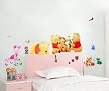 Baby Winnie The Pooh and Tigger Wall Decal Decoration Sticker Nursery