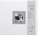 EXPRESSIONS POSTBOUND ALBUM 12X12-WEDDING - WHITE