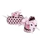 Mud Pie Baby Perfectly Princess Bow Booties, 0-6 Months