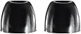 Shure EABKF1-10M Medium Foam Sleeves (10 Included/5 Pair) for E3c, E4c, E5c, E500PTH, i3c, i4c & SE Earphones (Black)
