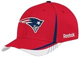 NFL New England Patriots Sideline Flex-Fit Draft Hat, Red, Large/X-Large