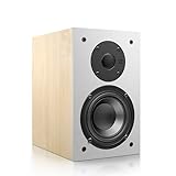 Nubert nuBox 101 Kompaktbox Ahorn, Front Silber, 1 Stück