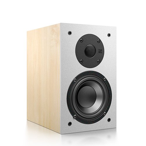 Nubert nuBox 101 Kompaktbox Ahorn, Front Silber, 1 Stück