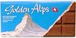 "BITTERSWEET" (Chocolate) "SWITZERLAND", Packaged in Foil and Paper, 100g. "Golden Alps" (Pack of 20 pieces).