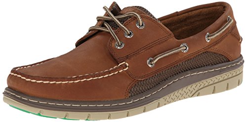 Sperry Top-Sider Men's Billfish Ultralite 3 Eye Slip On Loafer, Dark Tan, 11 M US