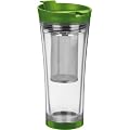 Trudeau 08711725 Tea-Mendous Tea Tumbler, 16-Ounce (Green)