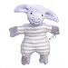 Kallisto Pig Baby Rattle Organic Stuffed Animal