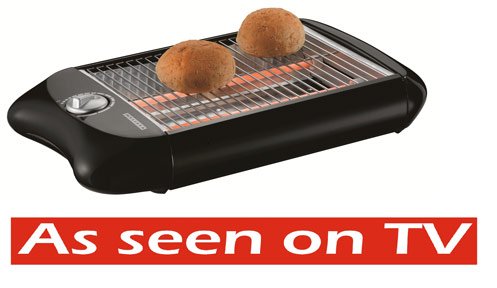 Flachtoaster schwarz Melissa 643-115 Toaster 
