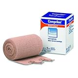 Comprilan Short Stretch Compression Bandage, Twenty (20) Rolls, 4.7 Inches x 5.5 Yards (Each Roll)