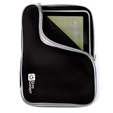 Produkt-Bild: Schicke, schwarze Neopren H?lle f?r Hannspree Tablet PC's (9 Zoll bzw. 27.5 x 18.75 x 30 cm, wasserabweisend)