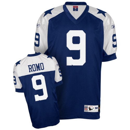 Reebok Dallas Cowboys Tony Romo Authentic Throwback Jersey Size 52