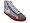 Metallic Silver / White-Sport Red