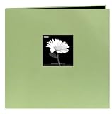 Pioneer 12-Inch-By-12-Inch Frame Cover Memory Book, Sage Green