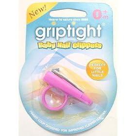 Griptight - Pink Baby Nail Clippers