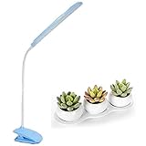WAYCOM 植物育成ライト 6W LEDミニ多肉観葉植物栽培ランプクリップライトフレキシブルアーム360度調節可能低消費電力で長寿命で明るい照明水耕栽培 室内でも植物がすくすく育つ！無駄な成長防止 