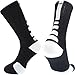 JiYe Athletic Crew Elite Socks|For Football,Basketball,Lacrosse&Other Sports|For Men & Women 2Pairs