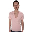 American Apparel 6456 Unisex Short-Sleeve Deep V-Neck T-Shirt