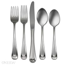 Oneida Satin Sand Dune 45-Piece Set, Service for 8
