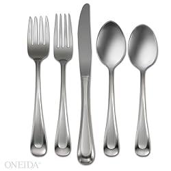 Oneida Satin Sand Dune 45-Piece Set, Service for 8