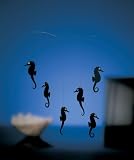 Flensted Mobiles Sea Horse Mobile - Black