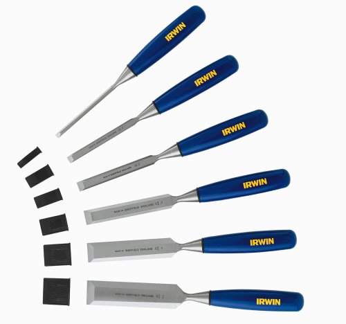 IRWIN Marples Chisel Set M444/SB6N 1/4", 3/8", 1/2", 5/8", 3/4", 1" - Boxed Set