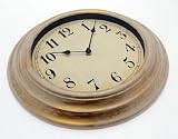 Vintage Distressed Design Arabic Dial Cream Wall Clock - Kitchen Home