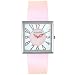 

Giordano Women's Pink Iridescent Leather Watch #1164-06